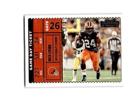 2022 Panini Contenders Game Day Ticket Nick Chubb #GDT-NCH Browns Football Card - £1.11 GBP