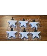 Lot Of 6 Magnetic White Star Bag Chip Clip - €13,45 EUR