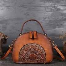 high quality Vintage Handmade Handbag Excellent Genuine Leather Small Bags - £135.71 GBP