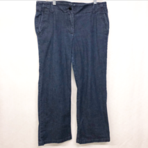 Talbots Signature Flare Denim Jean Women Size 12 Waist 36 Inseam 29 - $17.95