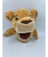 Vtg Simba Lion King Walt Disney Company Hand Puppet 10&quot; Plush Animal Toy - £8.68 GBP