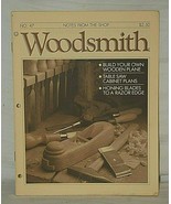 Woodsmith Wooden Plane &amp; Cabinet Plans Woodworking Magazine No 47 Octobe... - £7.90 GBP