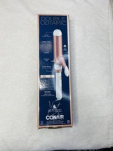 Conair Ceramic Curling Wand Hair Iron Curler Double Ceramic  Beauty Styl... - £8.99 GBP