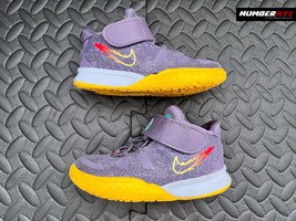 Nike Kyrie CT4980-500  Purple Yellow Toddler Size 8C - £31.06 GBP