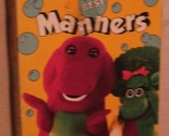 Barney - Manners VHS Tape Children&#39;s Video  - $2.48