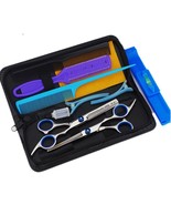 Barber Scissors, Thinning Shears, Clippers, Hair Cutting Scissors Kit (1... - £13.40 GBP