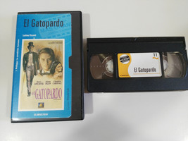 El Gatopardo Tape VHS Luchino Visconti Burt Lancaster Alain Delon Leopard - $182.28 MXN