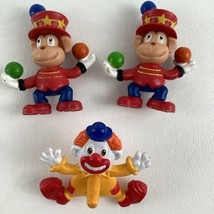 Big Top Circus Vintage 80s Toy Lot Balance Spinner Clown Juggling Monkey Figures - £11.86 GBP