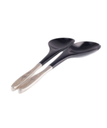 Towle Rose Solitaire Salade Ensemble Avec Argent Sterling Poignées Bon - $125.95