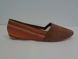 Fiel Size 10 BLAKE Brown Leather Slip On Loafers New Womens Shoes - £101.20 GBP