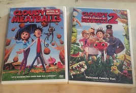 Cloudy With A Chance Of Meatballs &amp; Cloudy With A Chance Of Meatballs 2 Dv Ds - £9.74 GBP