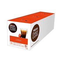 NESCAF DOLCE GUSTO Lungo Coffee Pods, 16 Capsules (Pack of 3 - Total 48 Capsules - $39.00