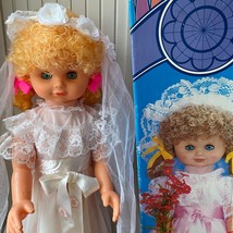 Vintage 1950&#39;s The Bride Doll Sings Talks 30&quot; Tall Original Box Blonde Lifesize - £18.91 GBP