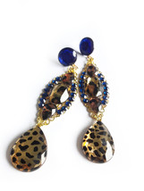 Leopard print earrings animal print earring dangle earrings   2  thumb200