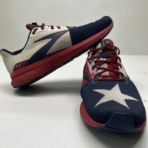 Brooks Launch 8 TEXAS Star Running Shoe Mens 11 Red White Blue USA American Flag - £44.84 GBP