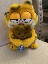Vintage Dakin 1981 Garfield And Pooky Plush Toy 12” With Tag - £40.33 GBP