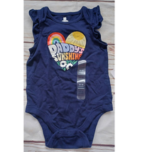 Baby Gap Daddys Sunshine Bodysuit Ruffle Shoulders 18m - £9.41 GBP