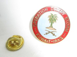 Operation Desert Storm Kuwait - Iraq - Metal Lapel Pin - £3.93 GBP