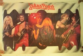 Judas Priest Poster Band Shot Collage Vintage - $61.87
