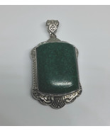 Malachite Platinum /  Copper with Magnet Solitaire Pendant - $539.06 MXN