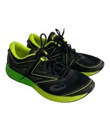 Asics Noosa FF Mens Shoes Size 10.5 Black Safety Green Gecko Runs Small - £34.30 GBP