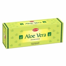 Hem Aloe Vera Incense Stick Hand Rolled AGARBATTI Natural Fragrance 120 Sticks - £11.90 GBP