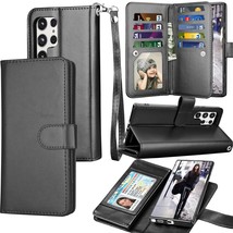 Tekcoo Wallet Case for Galaxy S22 Ultra, Luxury PU Leather ID Cash Credit Card S - £22.38 GBP