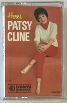 Here&#39;s Patsy Cline - Audio Cassette 1988 - Country Music - MCA Records M... - £6.28 GBP