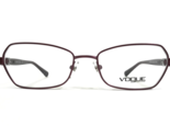 Vogue Brille Rahmen VO 3970-B 977-S Violett Rot Cat Eye Draht Felge 51-1... - £21.87 GBP