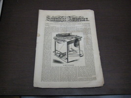 Scientific American 01/10/1864- Mechanics Chemistry Vg - £24.28 GBP