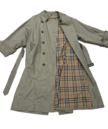 Burberrys Trench Coat Size 42R Beige Belted W/Removable Wool Liner 90’s Vtg - $5,454.40 MXN