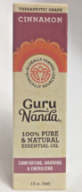 GuruNanda Cinnamon Pure Essential Oil Blend Natural Aromatherapy .5 Oz.  15ml - £15.91 GBP