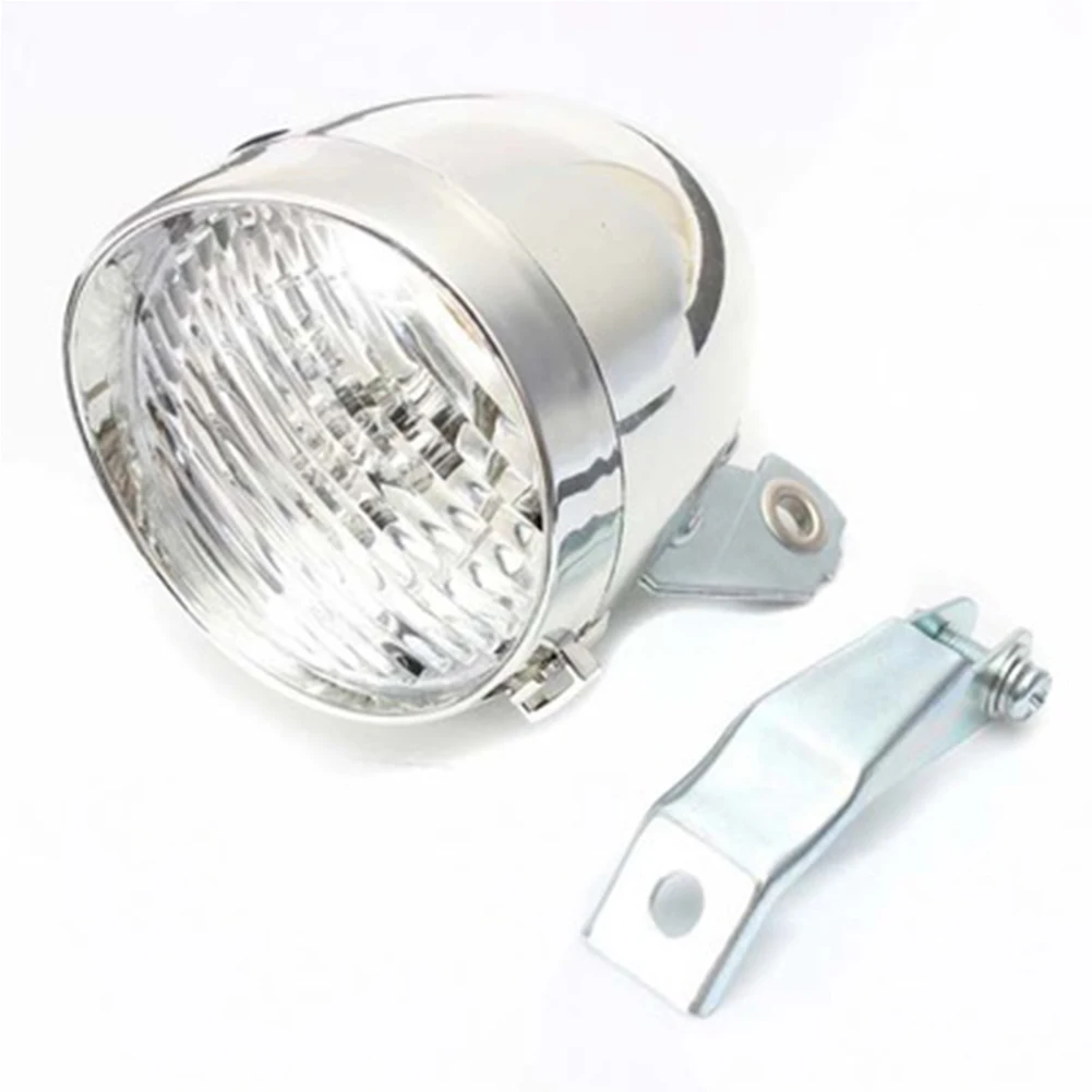 Bicycle Headlight Bike Front Light 3 LED Vintage Retro Classic Lamp Night Riding - £8.14 GBP+