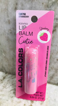 L.A. Colors scented lip balm Strawberry scented-Balsamo de Labios-0.09oz/2.5gm - £11.63 GBP