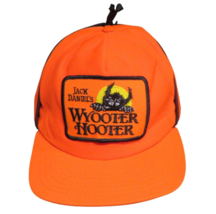 VTG Jack Daniels NEW ERA Wyooter Hooter Hat Cap Orange SnapBack with Ear... - $20.73 CAD