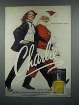 1979 Revlon Charlie Perfume Ad - Merry Christmas - £15.01 GBP