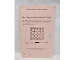 Vintage Current Chess Opening Series New Ideas In The Accelerated Dragon... - $9.89