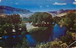 Chrome Postcard Nevada H534 Truckee River Near Reno Sierras California As Is - £2.97 GBP