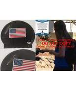 Missy Franklin Cal Olympic gold swimmer signed USA swim cap proof Becket... - $197.99