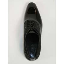 Men's GENIO Patent Leather Red Sole Shoes Formal 120196618 Black Stones image 6