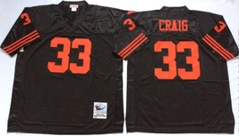 #33 Roger Craig Black Jersey - $45.00