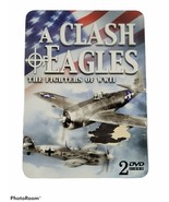 A Clash Of Eagles: The Fighters of WWII in a Tin Box 2 DVD set - £5.47 GBP
