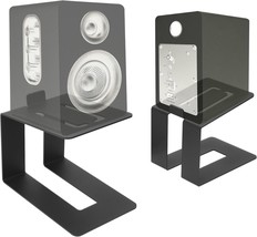 2Pcs Desktop Speaker Stands, Metal Speaker Riser Bookshelf Speaker Stand... - $41.99