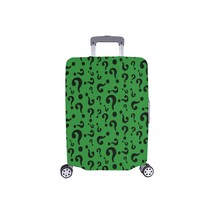 Riddler Green Questions Luggage Cover - $22.00+