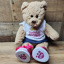 Build A Bear Birthday Princess - With Clothes &amp; Box - 16&quot; Plush Stuffed Animal - £22.05 GBP