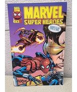 Vtg MARVEL SUPER HEROES WINTER SPECIAL #1 1996 Comic Book signed By Dave... - €25,84 EUR