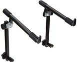 Gator Frameworks Deluxe Two Tier X-Style Keyboard Stand with Adjustable ... - £182.37 GBP