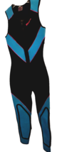 Women&#39;s BARE SPORTS Full Wetsuit Size 8 black/teal/red Sleeveless Made i... - $456.88 MXN