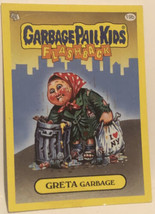 Greta Garbage Garbage Pail Kids trading card Flashback 2011 Yellow Border - $1.97