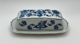 BLUE DANUBE 1/4 lb Covered Butter Dish Made in Japan - $74.99